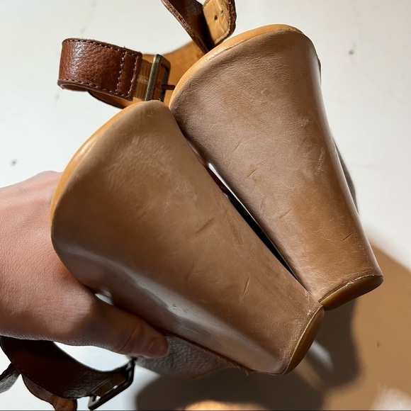 Kork Ease Womens {Brown Berit Wedge Sandal} Size 9M. - Picture 6 of 9